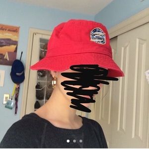 ❌SOLD❌ Original Vibrant Red Bucket hat